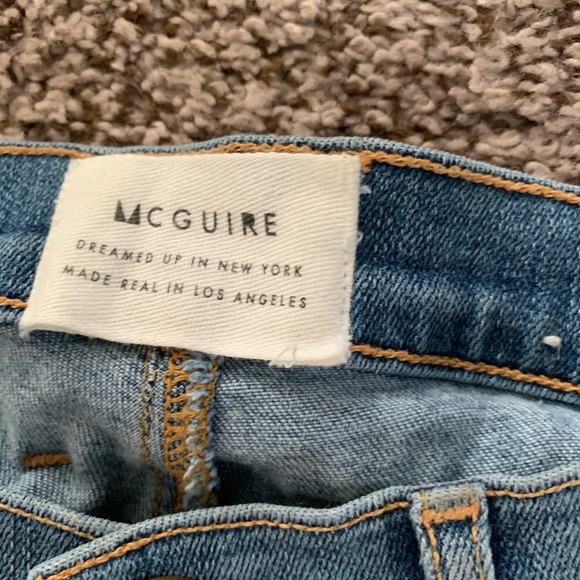 McGuire Pirelli Ankle Roll Jeans size 27 - Picture 2 of 6